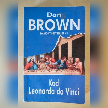 Książka "Kod Leonarda da Vinci" Dan Brown