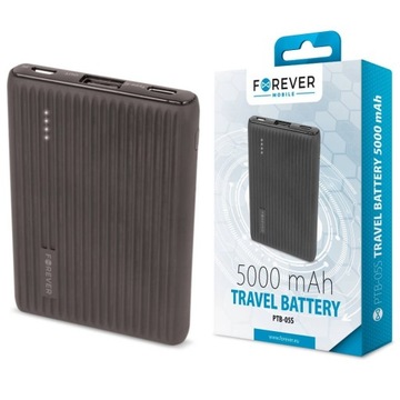 Powerbank Forever 5000 Travel Battery 