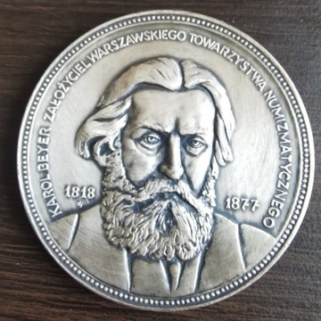 Medal Karol Beyer - Założyciel WTN