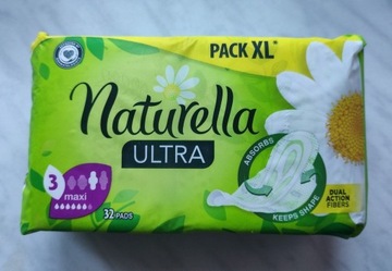 Naturella Ultra Maxi Rozmiar 3 Podpaski 32 sztuki 