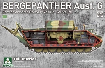 Takom 2107 Bergepanther Ausf. G Full Interior 