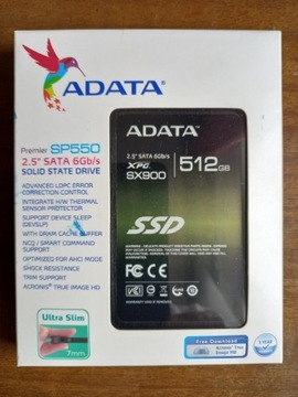 Dysk SSD ADATA SX900 512GB SATA 2,5"