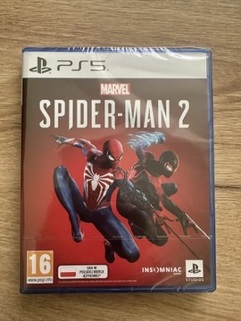 Spider Man 2 PS5 nowe w folii