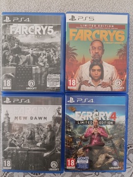 Far Cry 6,Far Cry 5,Far Cry 4,Far Cry New Dawn