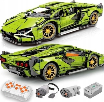 KLOCKI KONSTRUKCYJNE TECHNIC LAMBORGHINI ZDALNIE