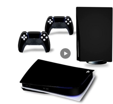 skin naklejka skórka Playstation 5 Bluray czarna +