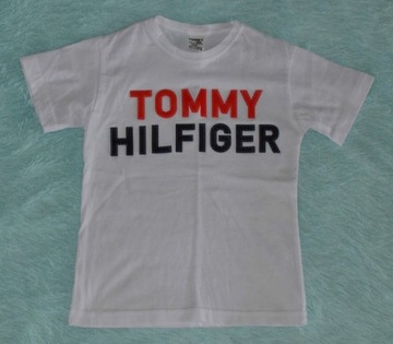 Biały t-shirt Tommy Hilfiger 104 Nowa