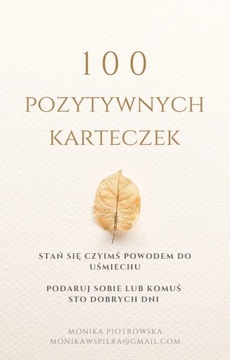 100 pozytywnych/dobrych karteczek do druku (PDF)