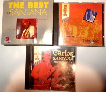 4 płyty CD carlos santana WAWA