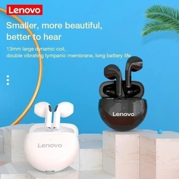 Słuchawki bezprzewodowe douszne Lenovo HT38 Black