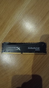 Pamięć RAM 1x8gb HyperX Savage DDR4 2400 MHz