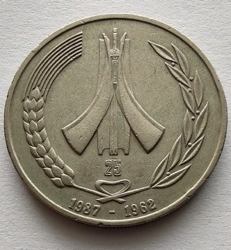 ALGIERIA 1 Dinar 1987 ŁADNA