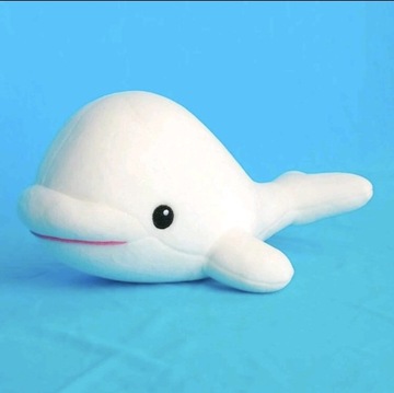 Delfin Beluga Pluszowa Zabawka 20cm