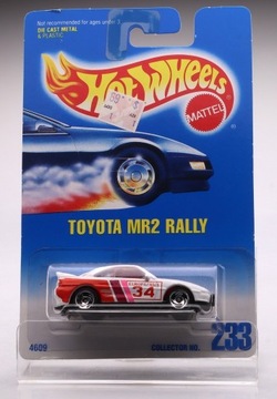 Unikat! Toyota MR2 Rally Hot Wheels 1:64