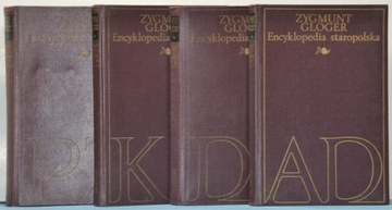 Encyklopedia staropolska Zygmunt Gloger 4 TOMY