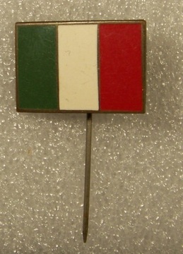 Odznaka Przypinka  Wpinka Flaga Italii