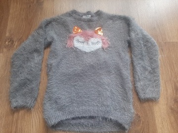 Cool club milutki puchaty sweterek 6-lat 116