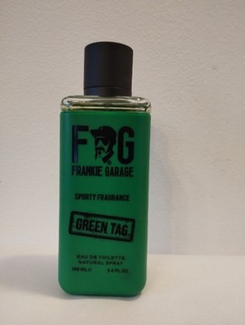 Frankie garage sporty fragrance green tag 100ml 