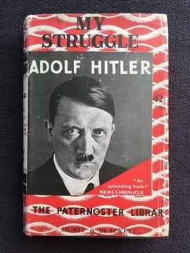 Hitler Mein Kampf My Struggle 1937 Angielski