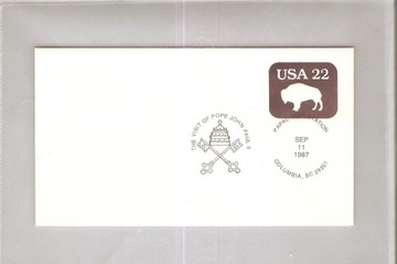 USA 1987r.  3 Pielgrzymka  J.P. II  do  USA