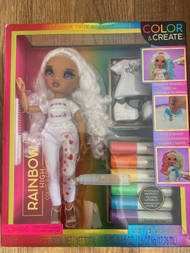 RAINBOW HIGH COLOR&CREATE FASHION DOLL