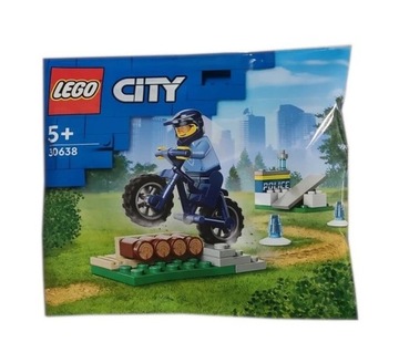 LEGO City Minifigure Polybag - Police Bicycle #30638