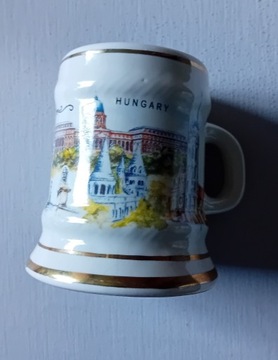 Pamiątkowy kufel Budapest Hungary.