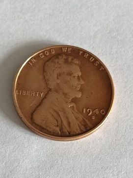 1 cent 1940 S USA 