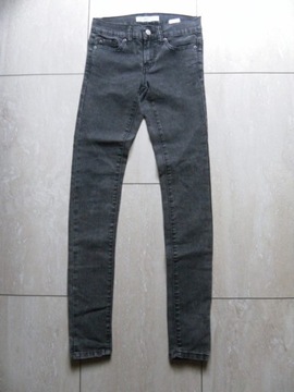 Nowe szare rurki marmurki Abbey Denim 34,XS W26