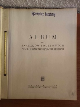 Album znaczków Polska 1944 1954