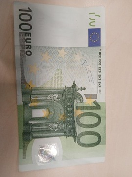 100 euro pierwszej generacji 2002 r. Seria S