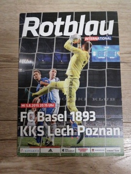 Program FC Basel - Lech Poznań 2015