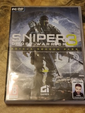 Sniper 3 Ghost Warrior wersja PC 4xDVD season pass