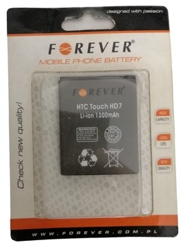 Bateria Forever do telefonu HTC HD7 1300 mAh