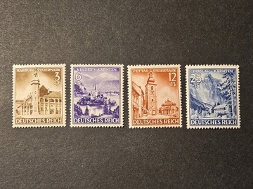 POstFRisch** 806-809** - DR DeuTSCHeS ReiCH - 74