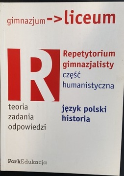 Repetytorium gimnazjalisty część humanistyczna