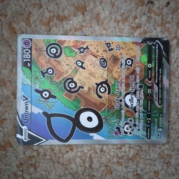 Karta Pokemon Unown V (177/195)