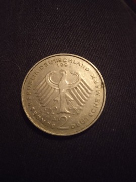 2 marki 1991 moneta