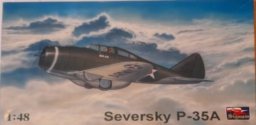 P-35A Hobbycraft Signum + Eduard 1:48