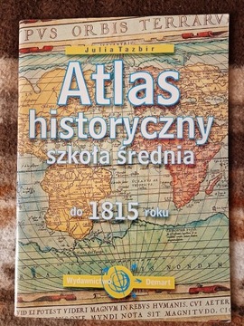 atlas historyczny szkoła średnia do 1815 roku autor J. Tazbir