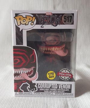 Funko Pop!  Venom Corrupted #517 SE , GITD + pr