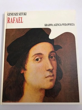 Książka Geniusze sztuki "Rafael" z 1990