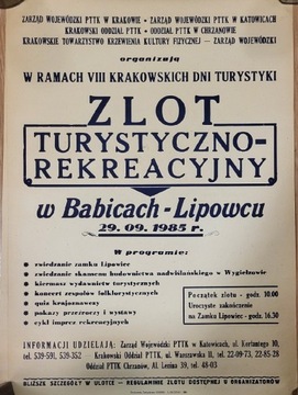 ZLOT BABICE - LIPOWIEC PTTK 1985r.