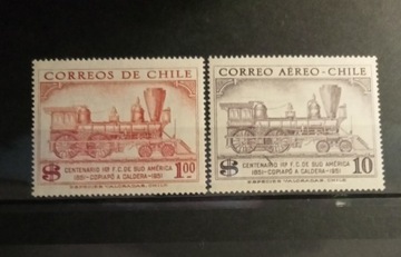 Chile Mi493-494**1954r