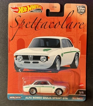 Hot Wheels Premium Alfa Romeo Giulia Sprint GTA