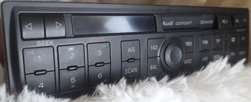 Oryginalne Radio Samochodowe Blaupunkt Audi a3 8l CONCERT +KOD