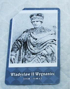 Władysław II Wygnaniec   karta tel 1240