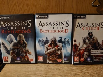 Assassin's Creed Trylogia Ezio PUDEŁKA PC PL