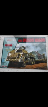M25 Dragon Wagon transporter GPM model kartonowy