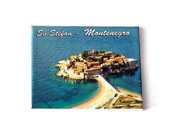 Magnes na lodówkę Sveti Stefan, Czarnogóra 